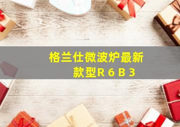 格兰仕微波炉最新款型R 6 B 3